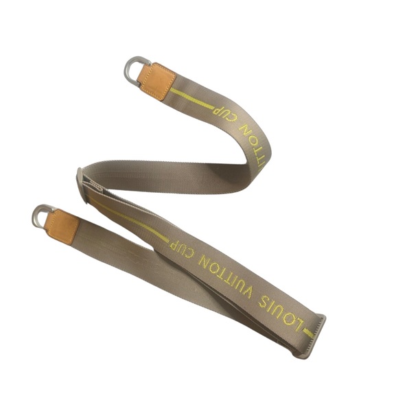 Louis Vuitton Lv America's Cup Yellow Canvas Convertible Tote (Pre-Owned) - Picture 4 of 17